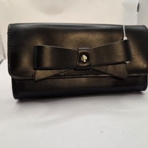 Kate Spade Black Crossbody Bag with Bow